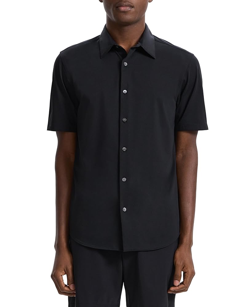 Amazon.com: Theory Men's Irving Short Sleeve in Structure
